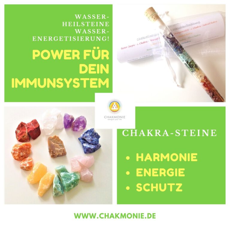 Chakra Edelsteine Zur Trinkwasser Energetisierung