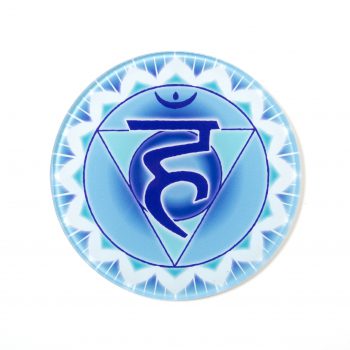 Chakra Untersetzer KehlChakra Symbol
