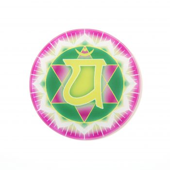 Chakra Untersetzer Herzchakra Symbol